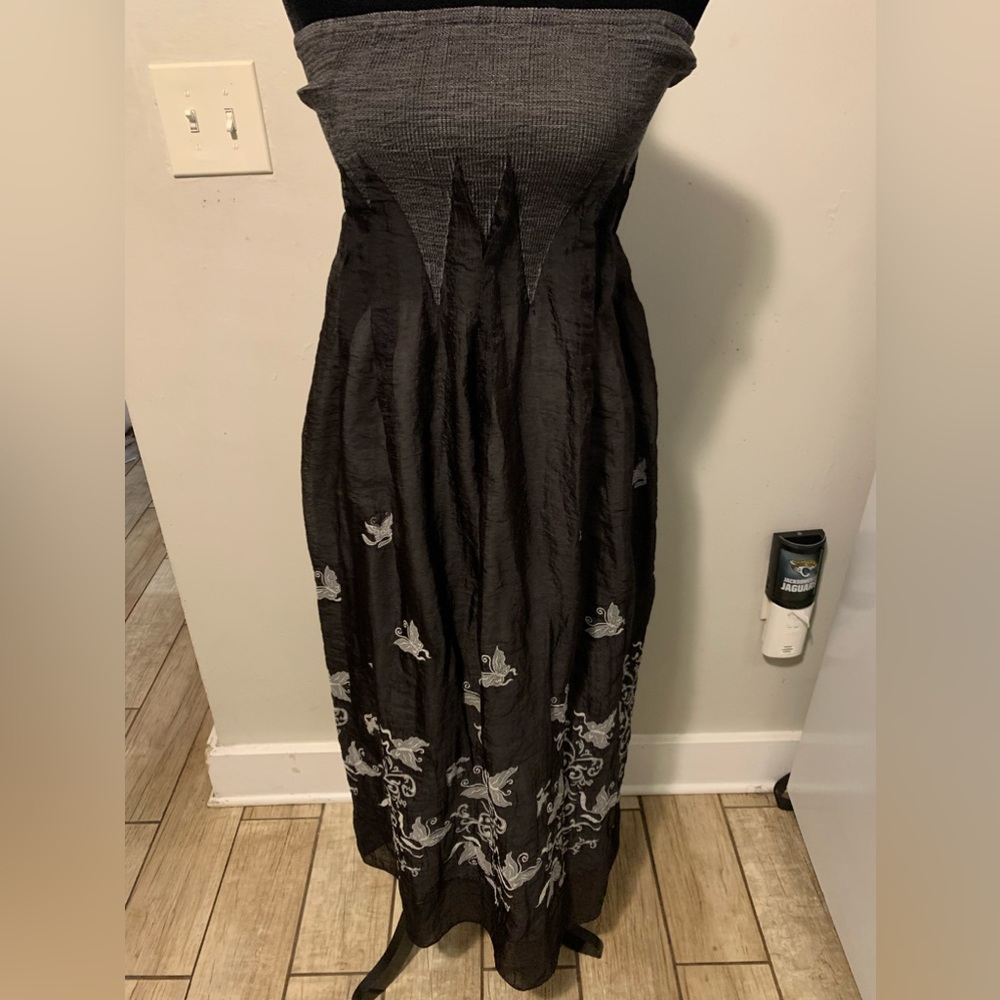 💖Y2K style strapless dress